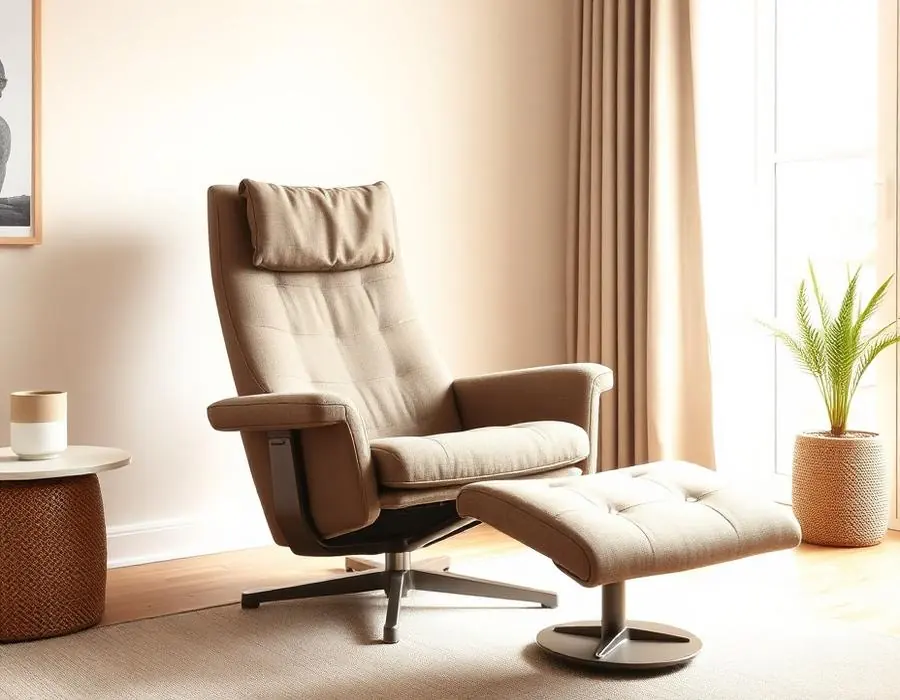 Elektrische relaxfauteuil in een Nederlandse woonkamer